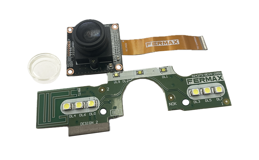 Set Camara Placa Cora Duox Plus