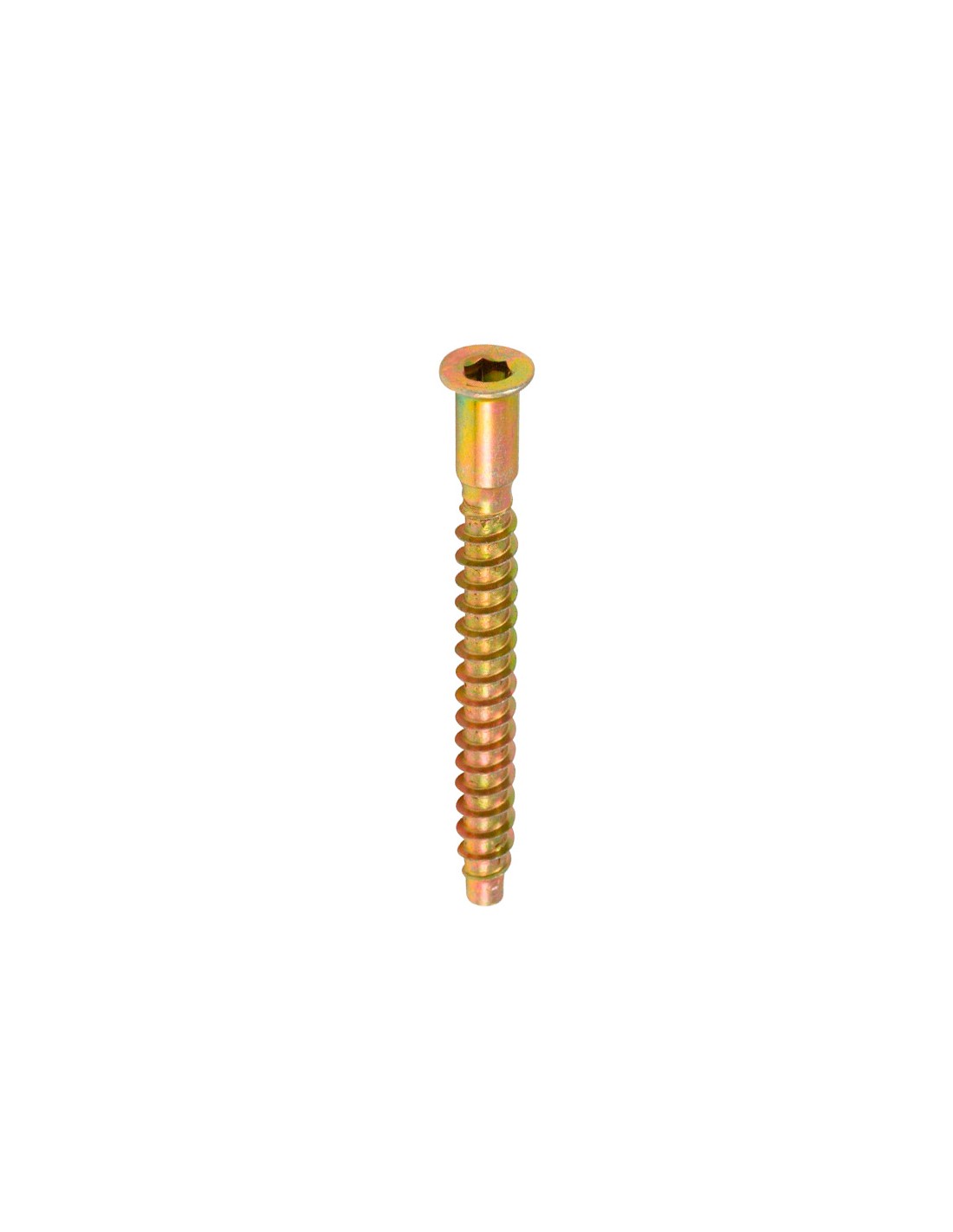 Innensechskant-montageschraube Aus Stahl 7x50 Mm Ohne Spitze - Packung Mit 100 Stück
