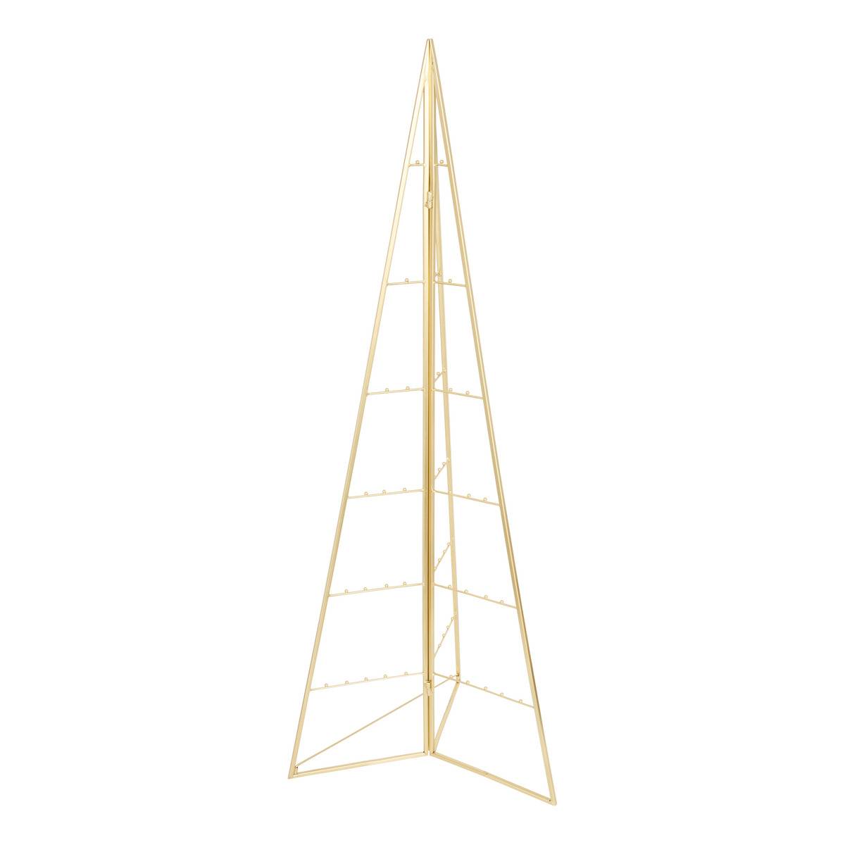Dekorativer Weihnachtsbaum Aus Vergoldetem Metall, H. 120 Cm - Feeric Lights & Christmas