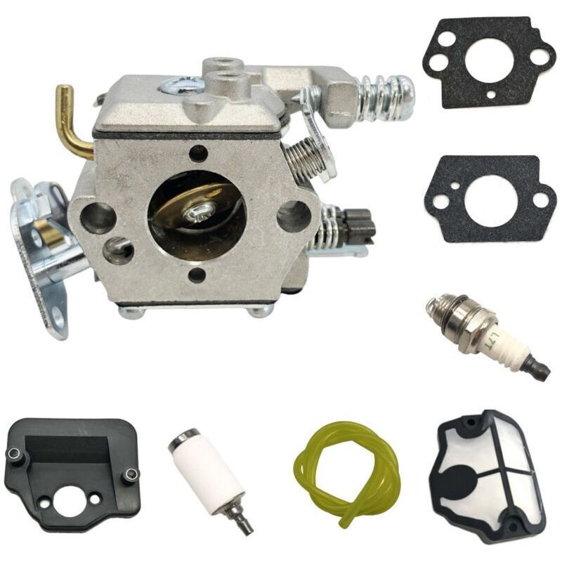 Ensemble De Carburateur Husqvarna 36 41 136 137 141 142 - Pièces Détachées De Tronçonneuse À Huile