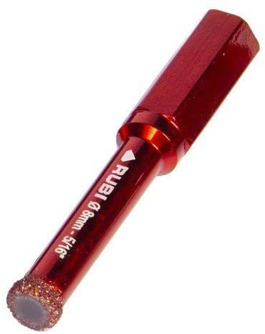 Rubi 8 Mm Diamantbohrer Zum Trockenschneiden In Porzellan