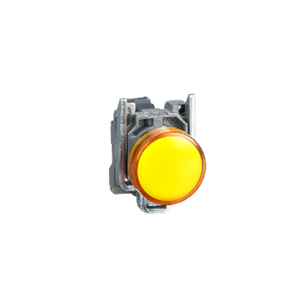 Lum Led-kontrollleuchte 120vac Gelb Mit 120v Spannung Und Hellgelbem Licht.