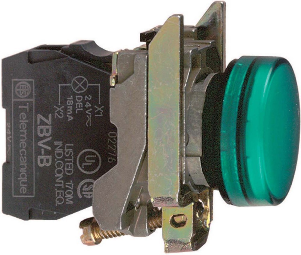 Schneider Lum Grüne Led-kontrollleuchte 120vac, Ideal Für Signalzwecke Und Geringer Energieverbrauch.
