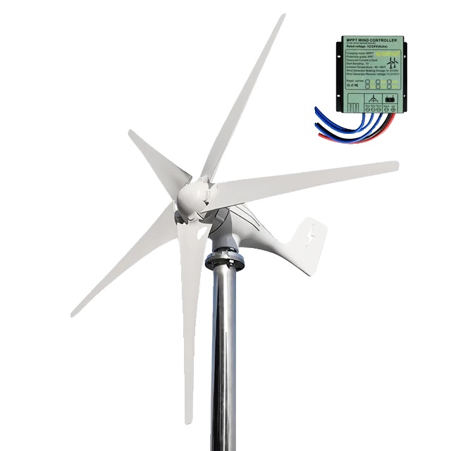 Windkraftgenerator, Wasserdichtes Design, Einfache Installation, 12v-a, Mit Mppt-controller-a, 3000w-d