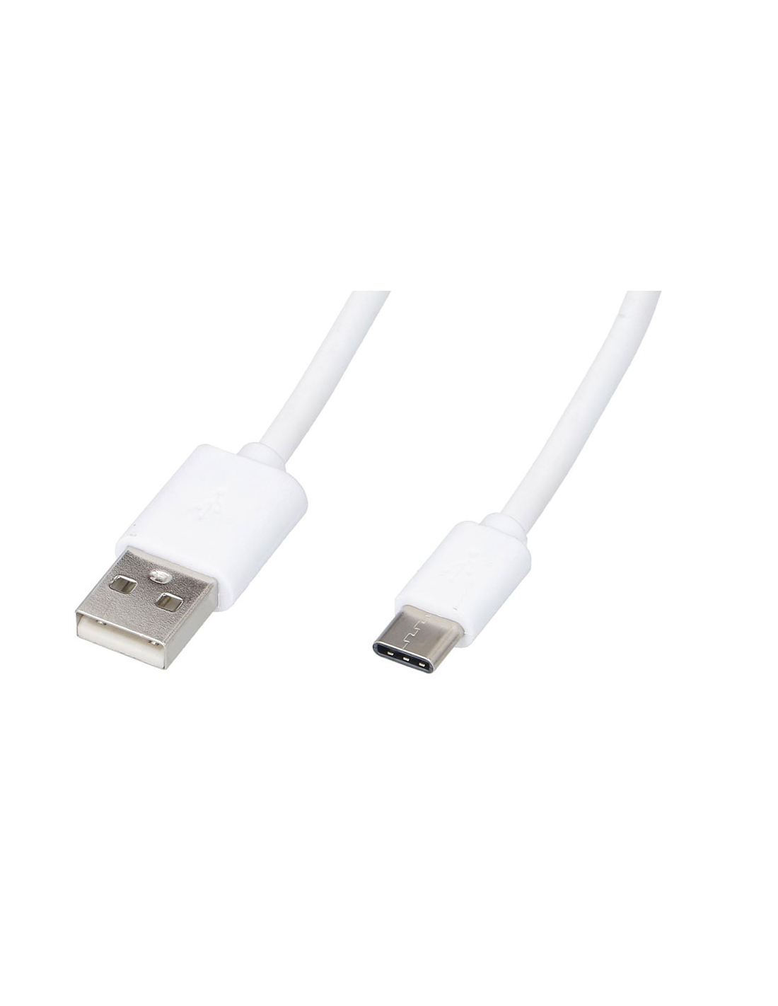 Usb-a-auf-usb-c-kabel, 1,2 M, Weiß