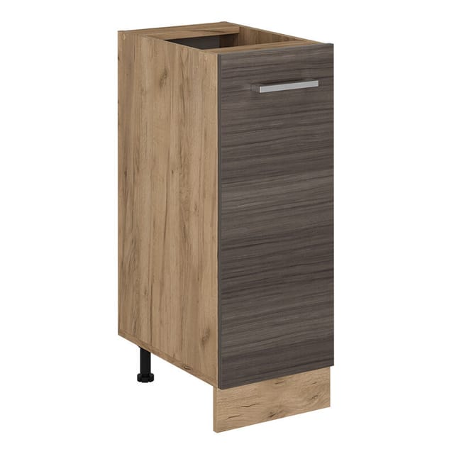 Apothekerschrank R-line, Edelgrau, 30 Cm Ohne Arbeitsplatte Vicco