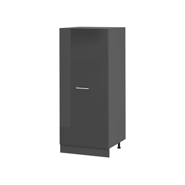 Vicco - Herdumbauschrank R-line, Anthrazit Hochglanz, 60 Cm