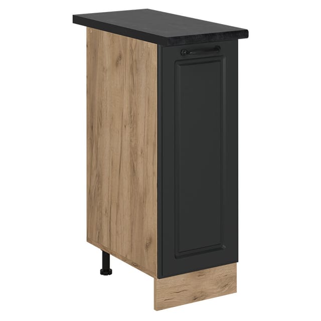 Vicco - Apothekerschrank R-line, Anthrazit Landhaus, 30 Cm , Ap Anthrazit
