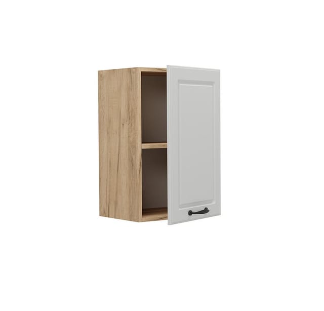 Hängeschrank R-line, Weiß Landhaus, 40 Cm Vicco