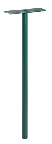 Ständer Für Briefkästen Decayeux Stahl Grün H.1110mm Ø35mm - 139282