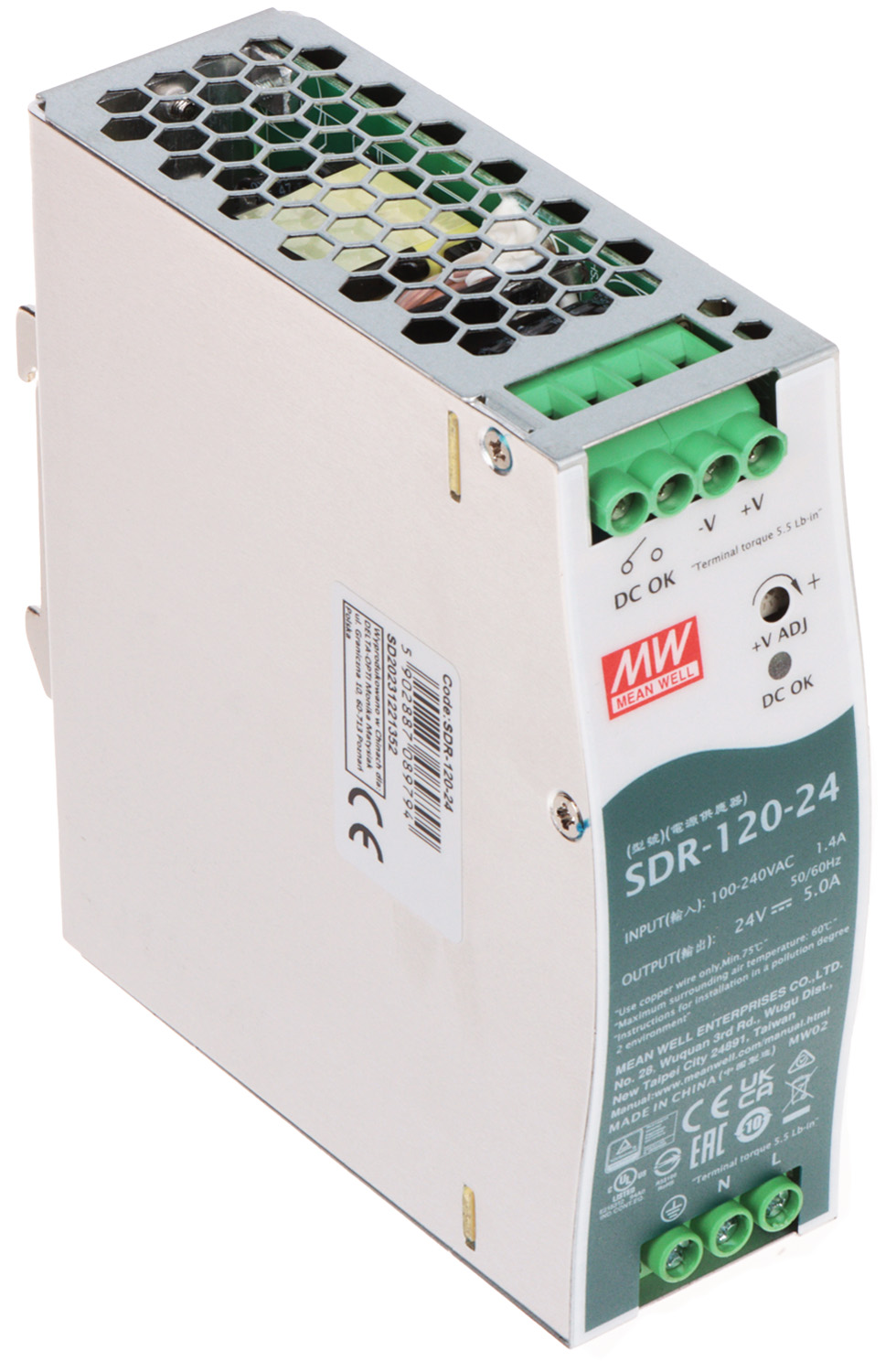 Schaltnetzteil Sdr-120-24 Bedeutet Gut