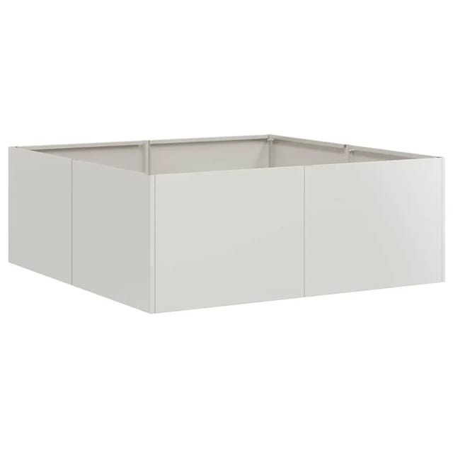 Pflanzkübel 80x80x30 Cm Edelstahl Vidaxl
