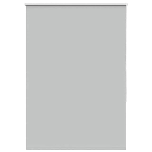 Verdunkelungsrollo Hellgrau 115x130cm Stoffbreite 110,7cm Vidaxl