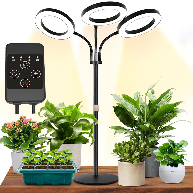 Led-wachstumslampe Für Zimmerpflanzen – Ideal Für Die Keimung Von Samen, Bonsai, Kakteen, Sukkulenten Und Zur Förderung Der Natürlichen Farbgebung