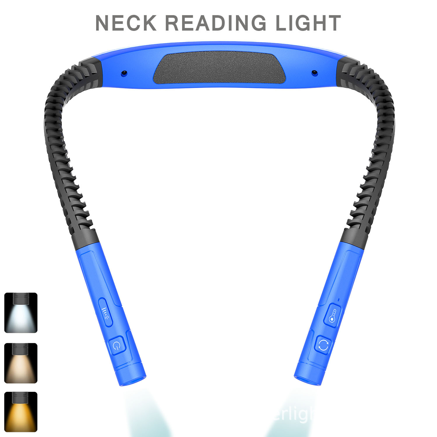 Einklappbare Led-halslampe – Freihändige Lesebeleuchtung, Ideal Zum Laufen, Lesen Im Bett Oder Für Nachtaktivitäten – Einstellbares, Komfortables Licht Ohne Augenermüdung
