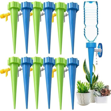 5-teiliges Selbstbewässerungs-set Mit Bewässerungsspitzen, Bewässerungssystem Für Drinnen Und Draußen, Automatische Bewässerungsspitzen Für Topfpflanzen, Tropfbewässerungs-steuerungswerkzeug