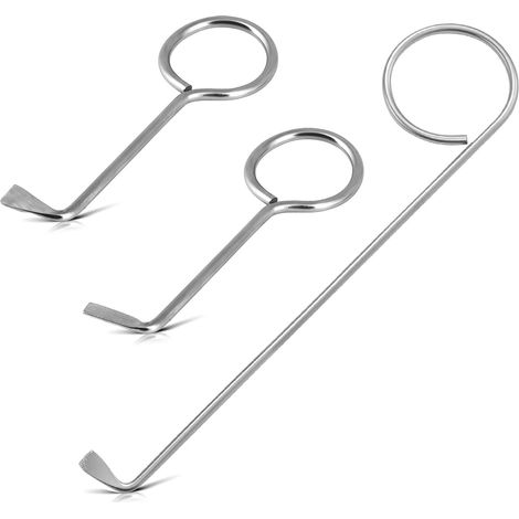 Set Mit 3 Professionellen Universalschlüsseln Inklusive Schlüsselloch, Zierschlüssel, Stachelschlüssel, Schlossöffnungsset, Metallwerkzeug, Türöffnungswerkzeug, Zimmerschlüssel Und Universal-türschlüs