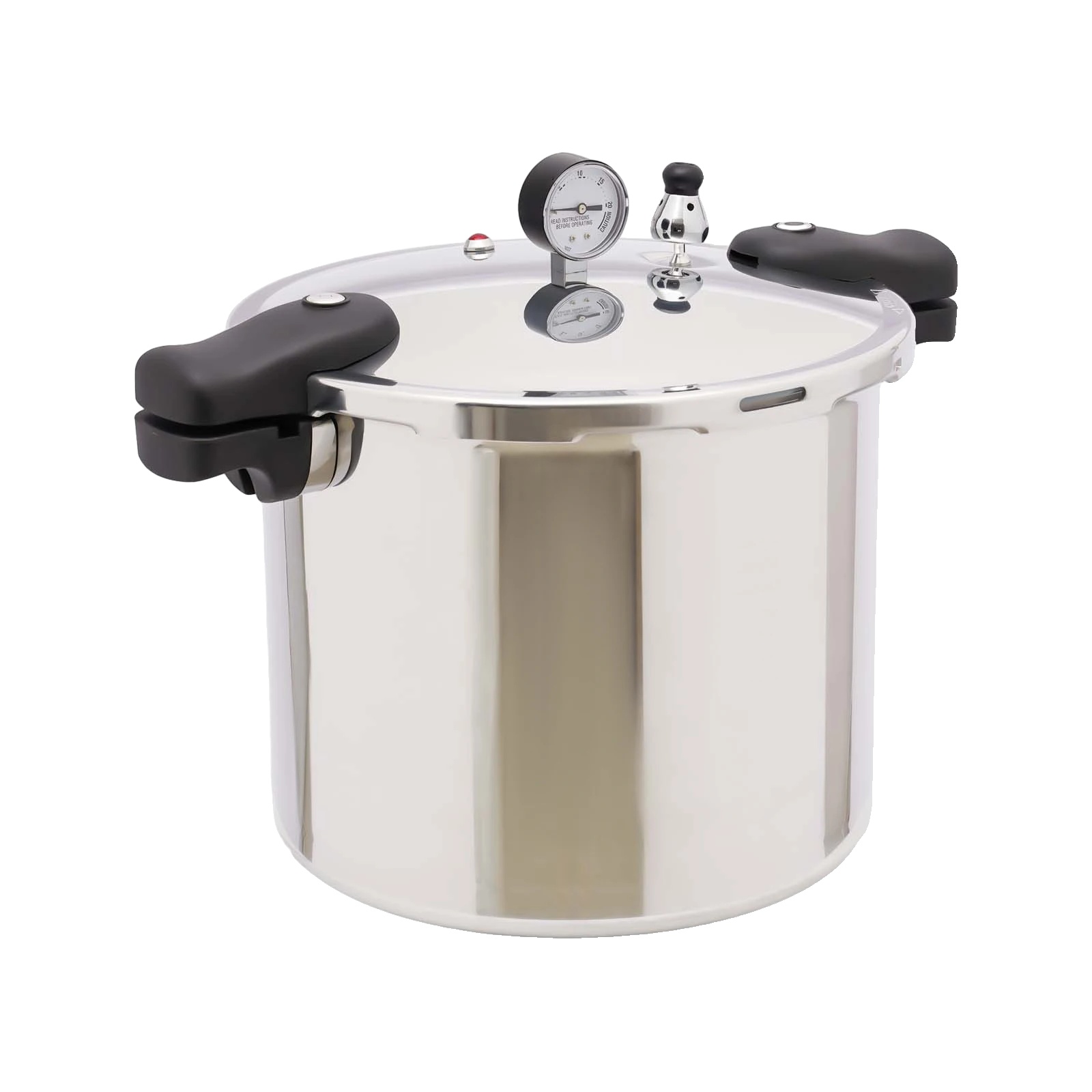 Druckkochtopf, Aluminiumlegierung, 22l Kapazität, Sichere Bedienung, Silber, 32 Cm