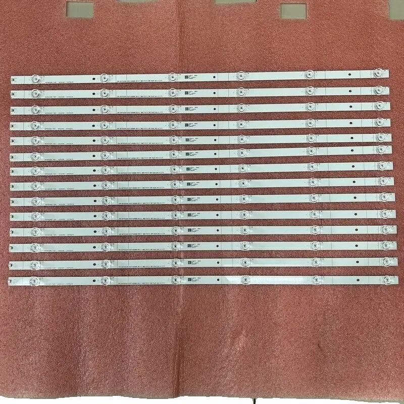 Led-hintergrundbeleuchtungsstreifen, Kompatibel Mit 75-zoll-displays, Aluminium-material, 14 Stück, Einfache Installation, Verbessertes Seherlebnis