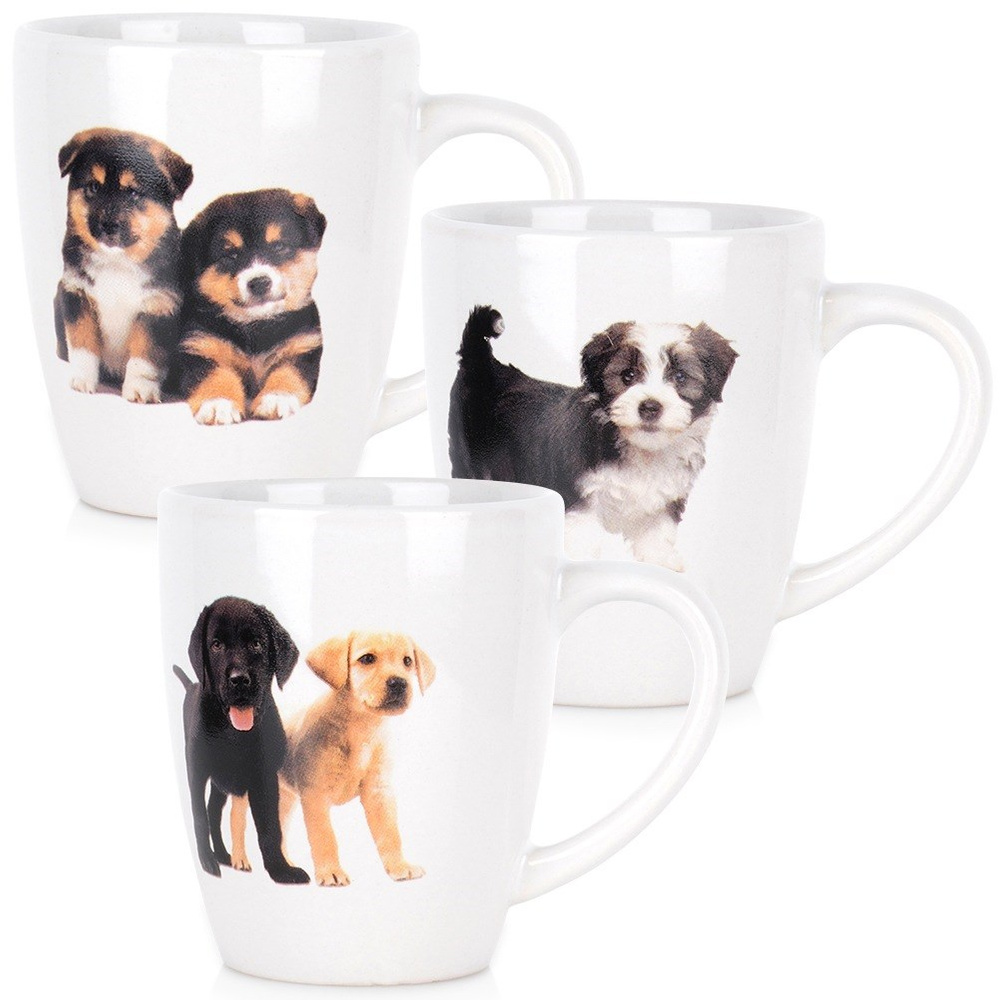 3er-set Hundebecher, Ideal Zum Trinken Von Kaffee, Tee Oder Kräutern – Ein Tolles Geschenk