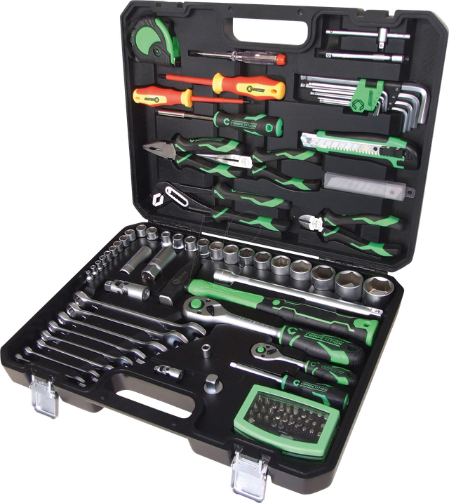 Ks Tools Competition 1/4+1/2 Universal-werkzeug-satz, 106-tlg.