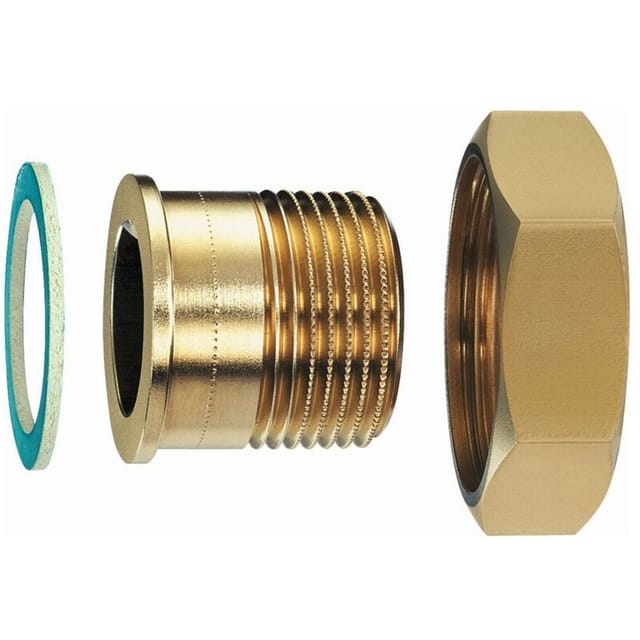 Imi Hydronic Engineering - Imi Heimeier Verschraubung Mit Schraubnippel R 1, Für Dn 25, Flachdichtend