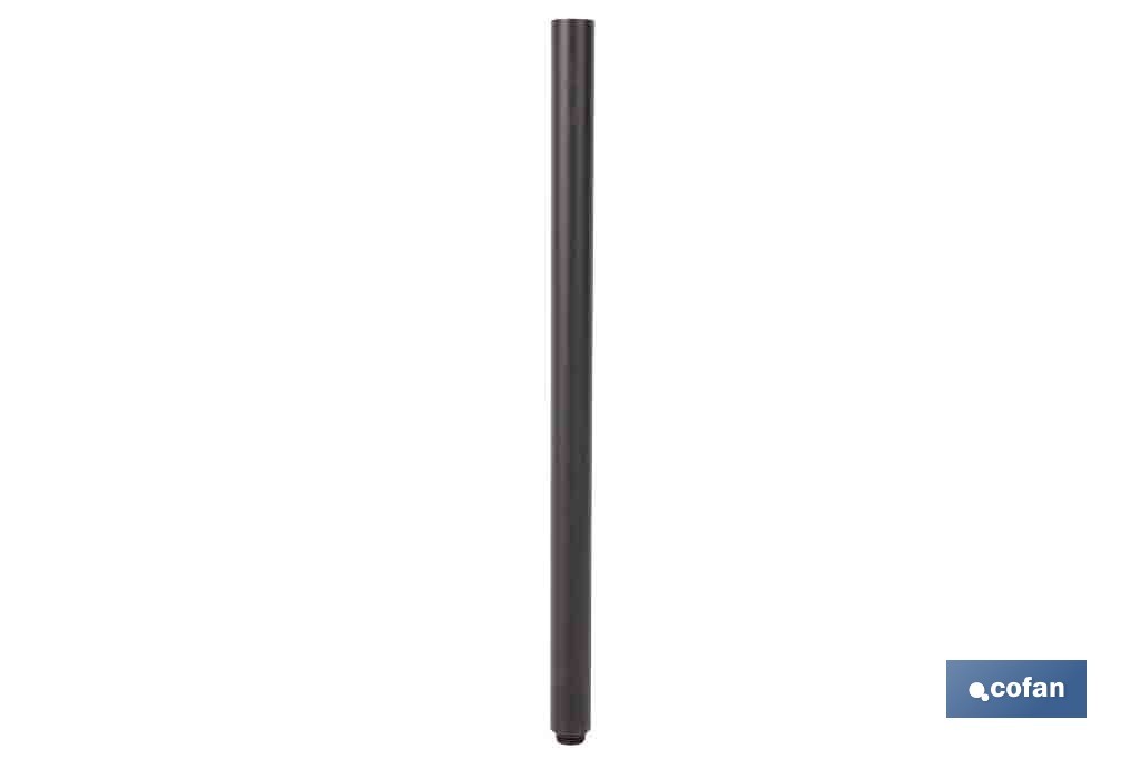 Verlängerungsschlauch Für Dusche Aus Rostfreiem Stahl Schwarz 400 Mm