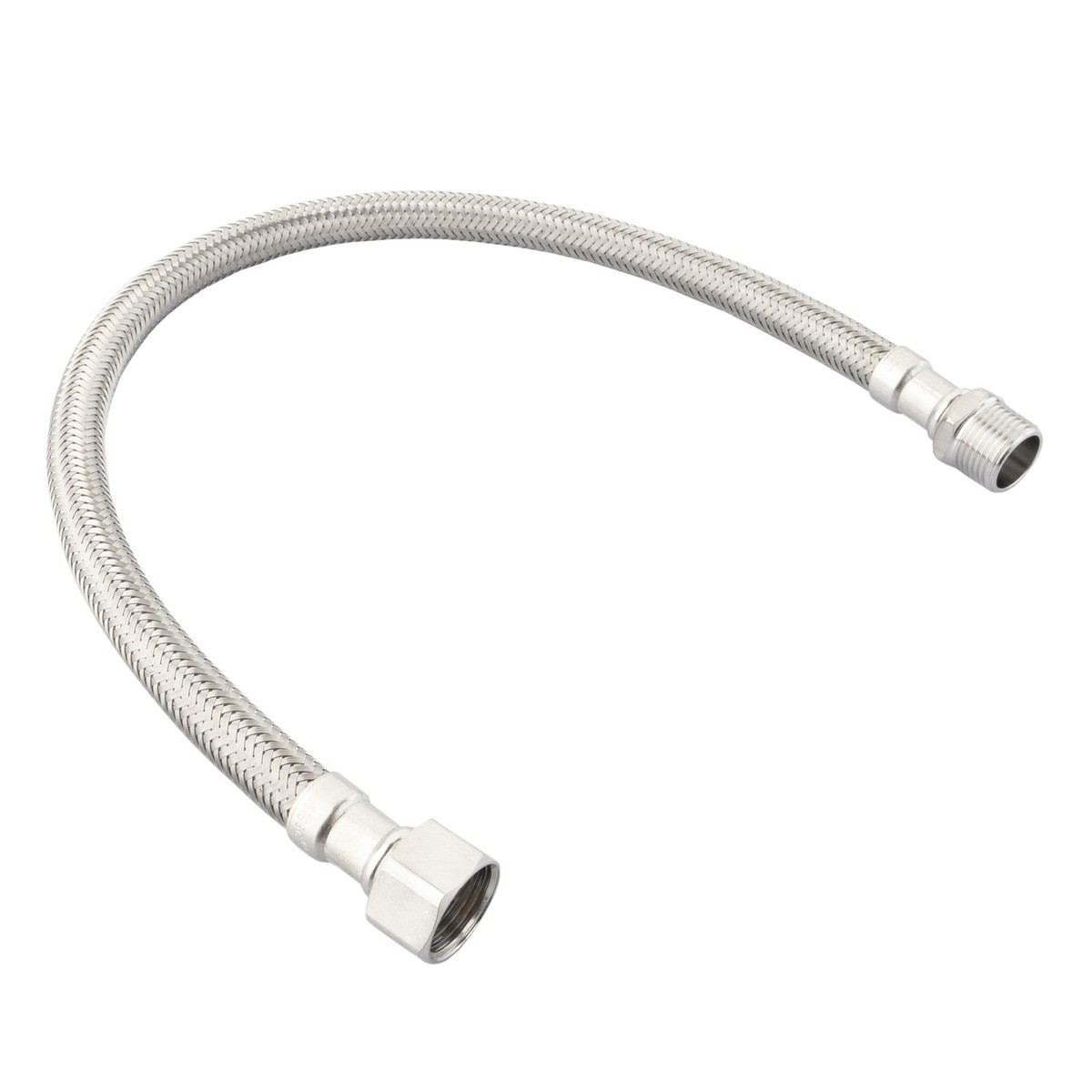 Edelstahl-männlich-weiblich Verbinder 3/8" 40 Cm