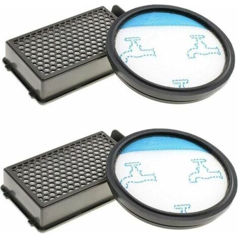 2x Hepa-staubsaugerfilter Für Rowenta Compact Power Cyclonic Ro3731ea, Ro3724ea, Ro3753ea, Ro3786ea, Ro3798ea, Ro3718ea, Rp3721ea, Kompatibel Mit Zr005901 Tefal Moulinex Schaumstofffilter 14,5 Cm Und