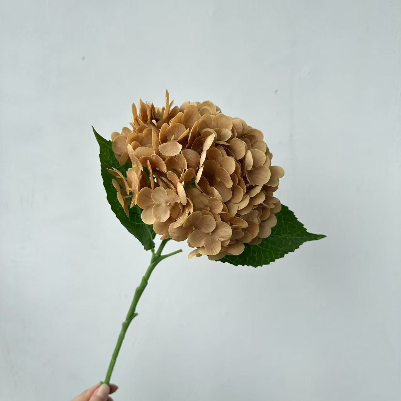 3 Künstliche 3d-blumensträuße Aus Photinia Mit Realistischer Haptik – Elegante Dekoration Für Hotels, Hochzeiten Und Veranstaltungen – Farbe: Helles Kaffeebraun