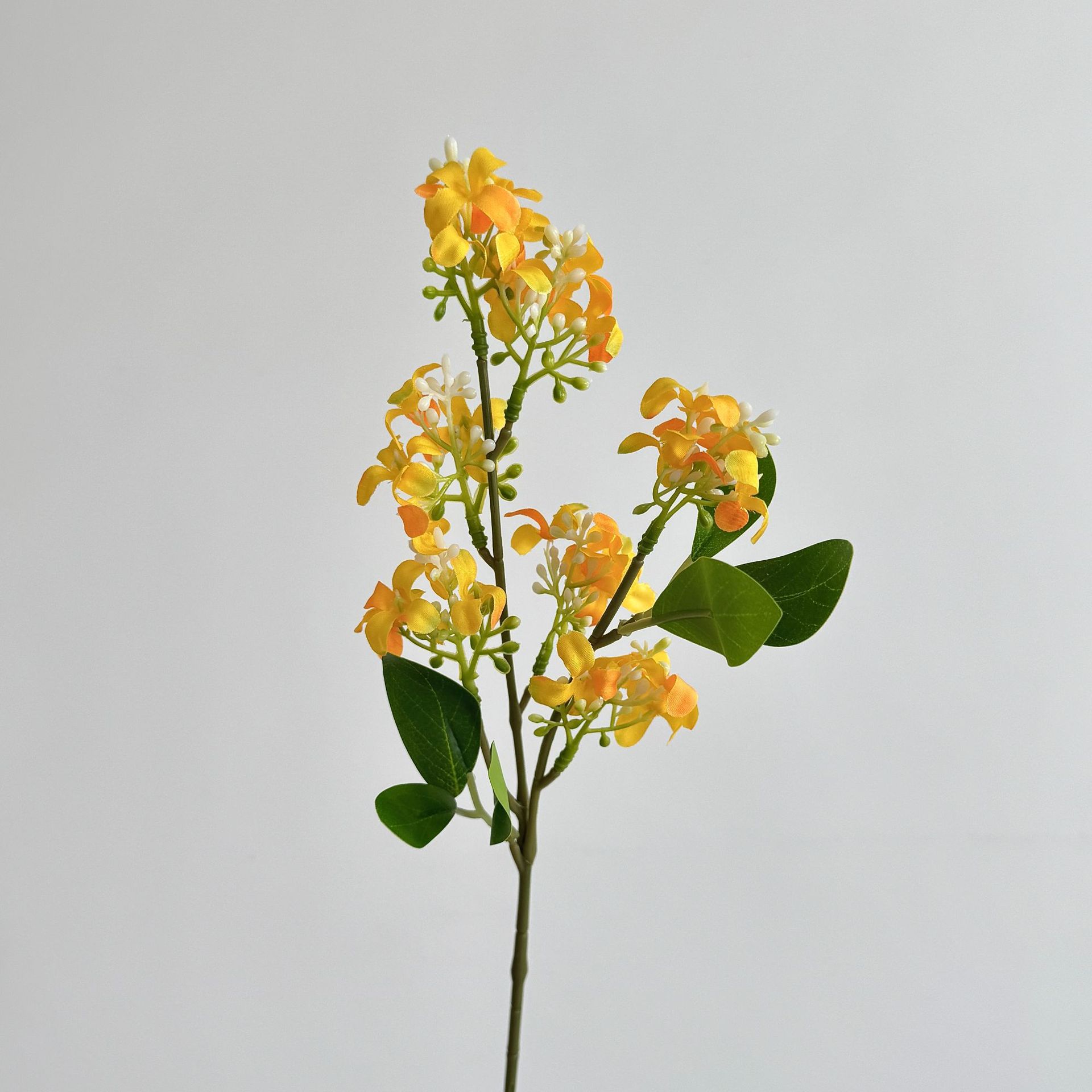 Künstliche Jasminblüte Mit Duft – Dekoratives Gesteck In Lila Und Gelb, Hochwertig Für Innenraum, Wohnzimmer, Hochzeit, Events Und Bühnendekoration (3er-pack)