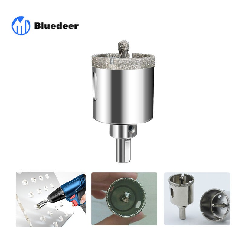 35-mm-diamant-lochsäge – Für Glas, Fliesen, Keramik, Marmor – 40 Mm Schnitttiefe – Kohlenstoffstahl Mit Diamantbeschichtung