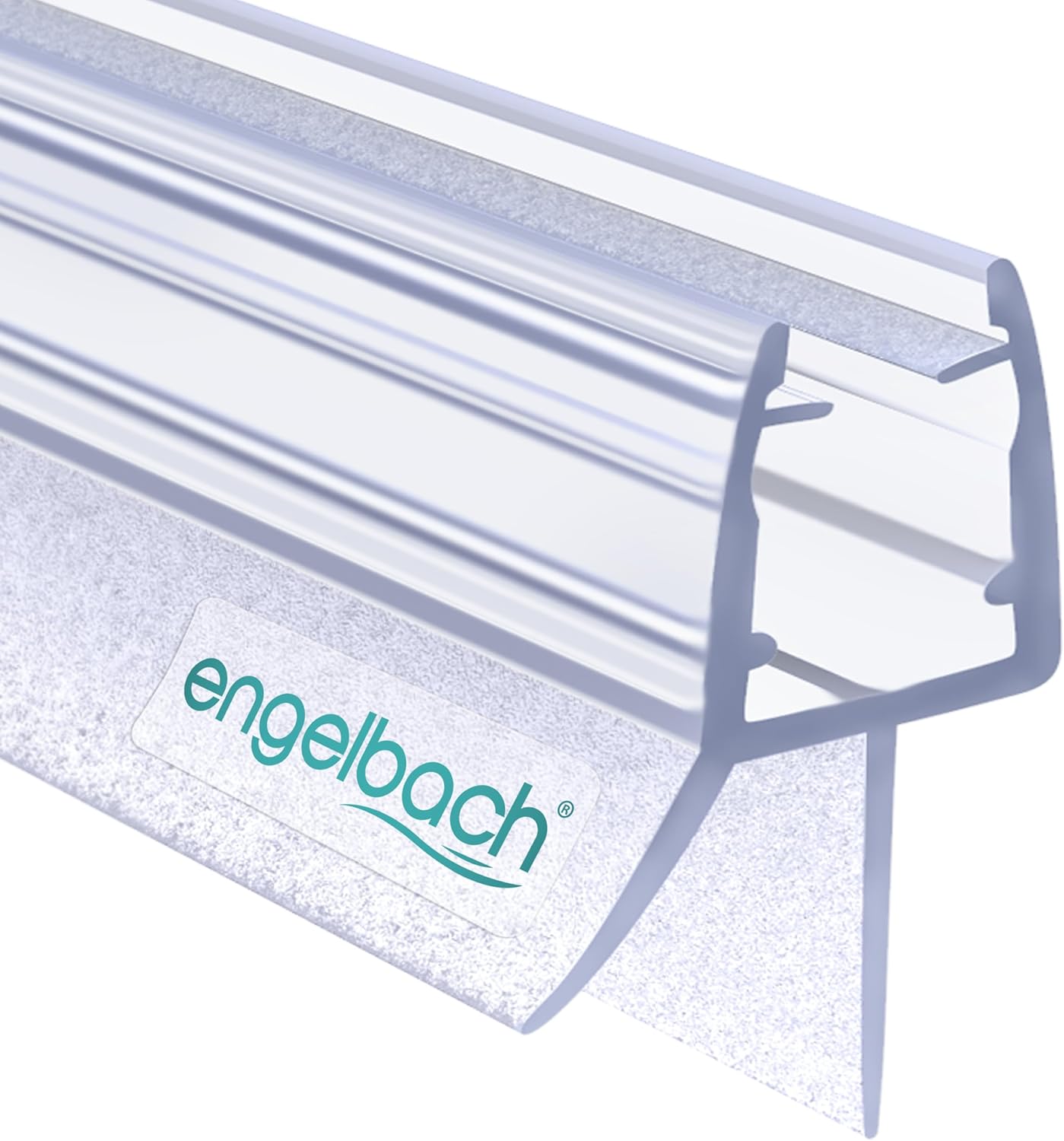 Duschdichtung – 100 Cm – Flexibles Pvc – Dichtung Für 5–8 Mm Glas – Badezimmer – Transparent