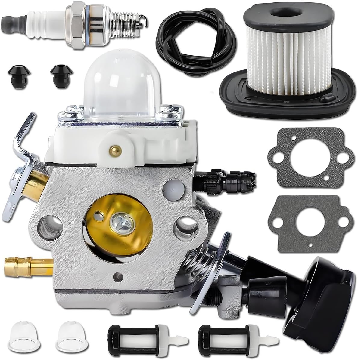 Vergaser-reparatursatz Für Stihl Bg86 Sh86 - 12-teilig - Metall Und Kunststoff - Ersatzteil Zama C1m-s261