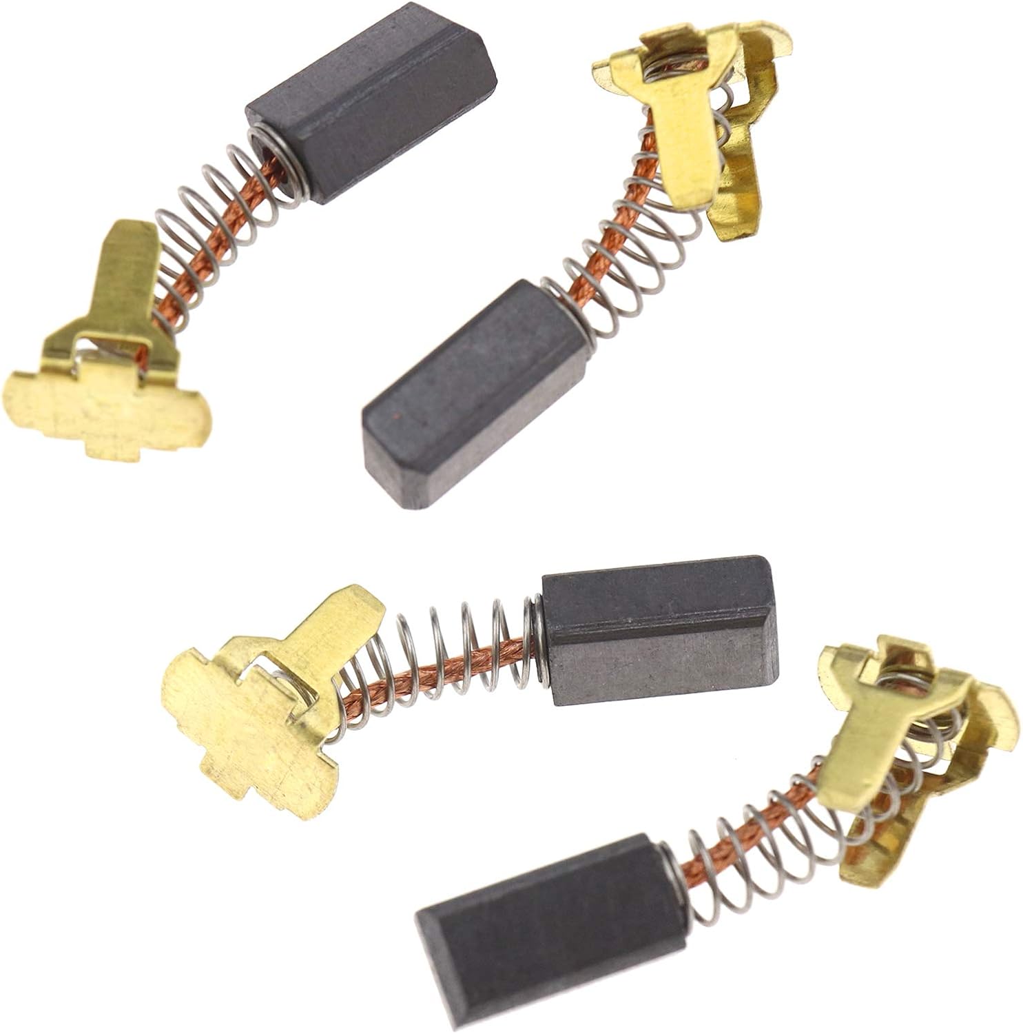 Kohlebürsten 999-054 – 2 Paar – Für Hitachi Winkelschleifer – Motorersatzteil