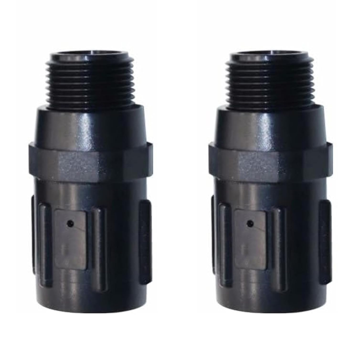Druckregler – 2er-pack – Schwarzes Abs – 45 Psi – Tropfbewässerungssystem – 7,4 X 3,2 Cm