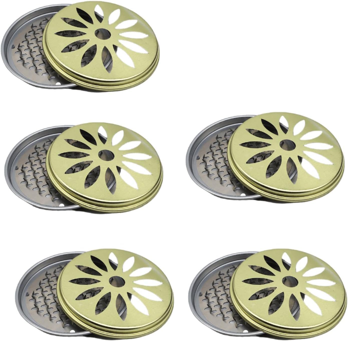 Rollenhalter Für Mückenschutzmittel – 5er-pack – Edelstahl – Spiraldesign – Für Den Innen- Und Außenbereich – 15 Cm