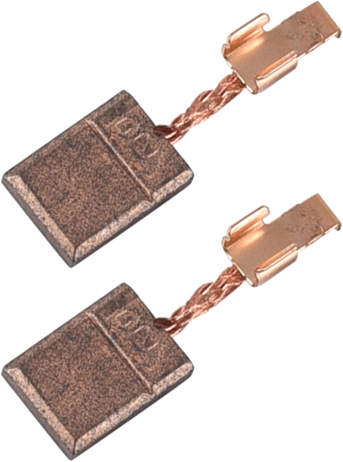 Kohlebürsten – 2er-pack – Hartkohle – Elektromotor – Für Makita-bohrmaschinen – 13 X 10 X 3 Mm