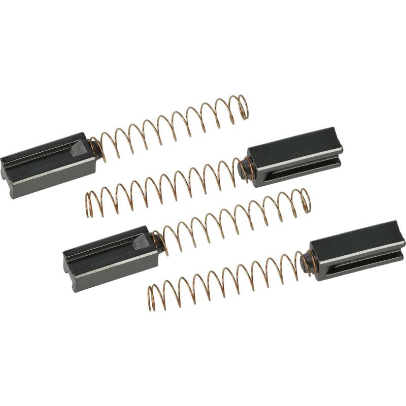 Vhbw – Packung Mit 4 Kohlebürsten 5x6x16 Mm Mit Feder – Kompatibel Mit Leister Zünder Bm4 – Für Optimalen Betrieb Elektrischer Geräte – 4 X