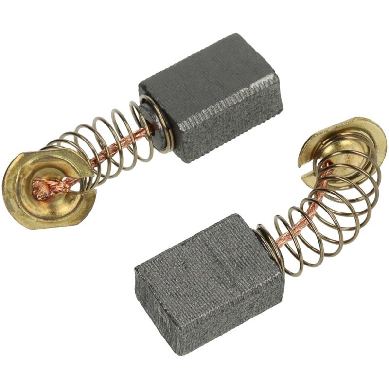 Vhbw 2x Kohlebürsten Für Motoren 6 X 9 X 12 Mm, Kompatibel Mit Makita 9524nb, 9525nb, 9526pb, 9527, 9527nb, 9527pb, 9528 Elektrowerkzeugen