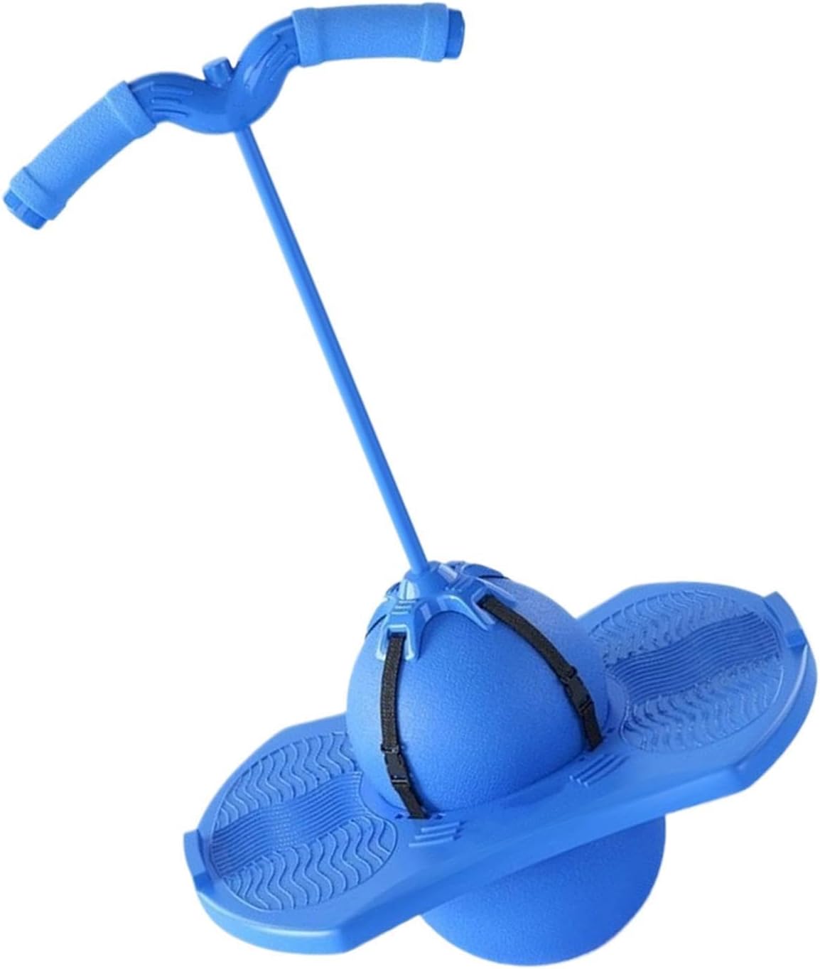 Jeiibrzui Hüpfball Für Kinder – 55 Cm – 1 Stück – Sicheres Gleichgewichts- Und Sprungtraining – Blau