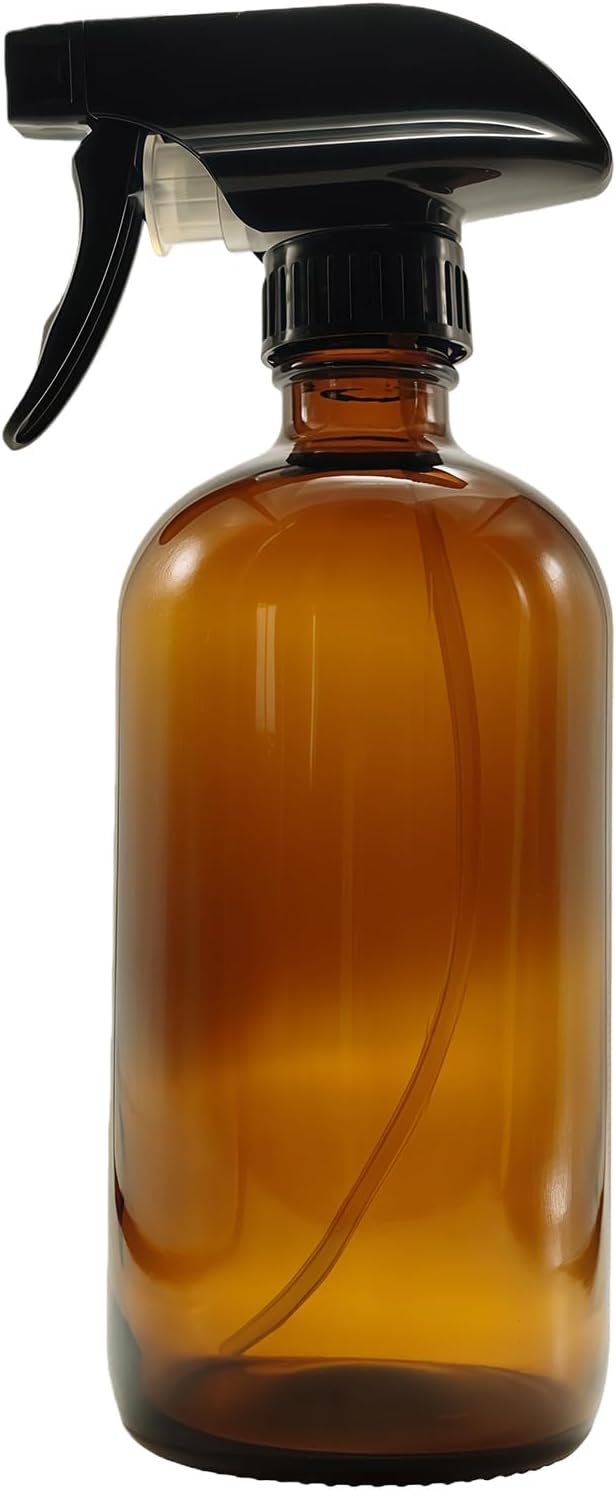 Braunglas-sprühflasche – 1 Stück – 500 Ml – Uv-beständig – Für Ätherische Öle Und Haushaltsreinigung