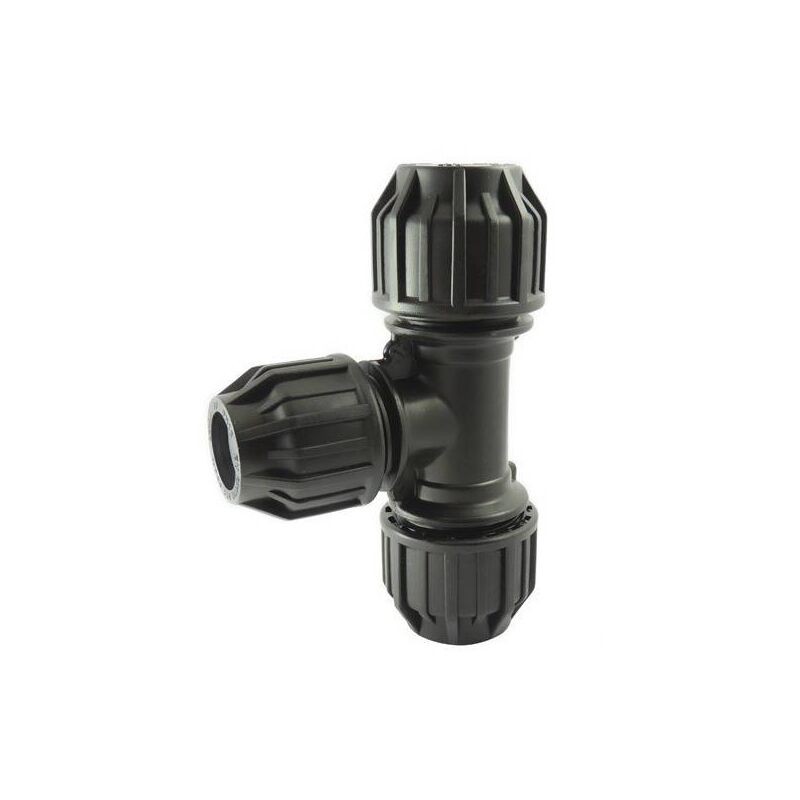 Kompressionsverschraubung, Reduzier-t-stück, 90°-winkel, Ø A: 20 Mm Ø B: 16 Mm