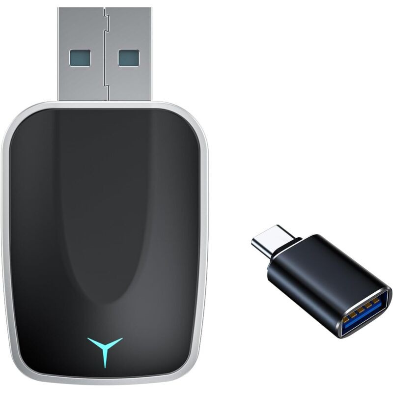 2-in-1 Wireless-adapter Für Carplay Und Android Auto, Plug-and-play-konverter (kabelgebunden Zu Kabellos) Für Apple Carplay/android Auto, Stabile Bluetooth-verbindung Mit Geringer Latenz.