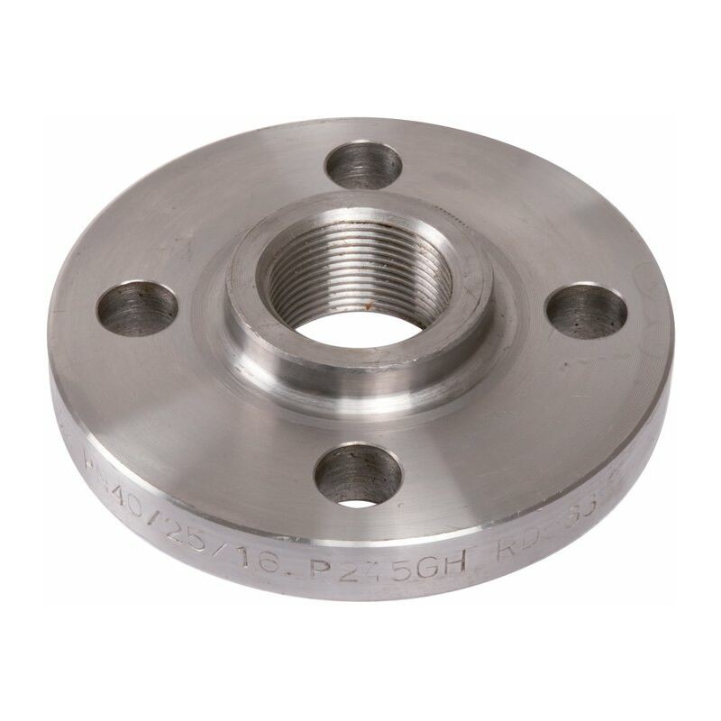 Gewindeflansch Aus Stahl – F 3" – 4 Löcher – Virfollet & Cie – Gewindeflansch Aus Stahl – F 3" – 4 Löcher – Virfollet & Cie
