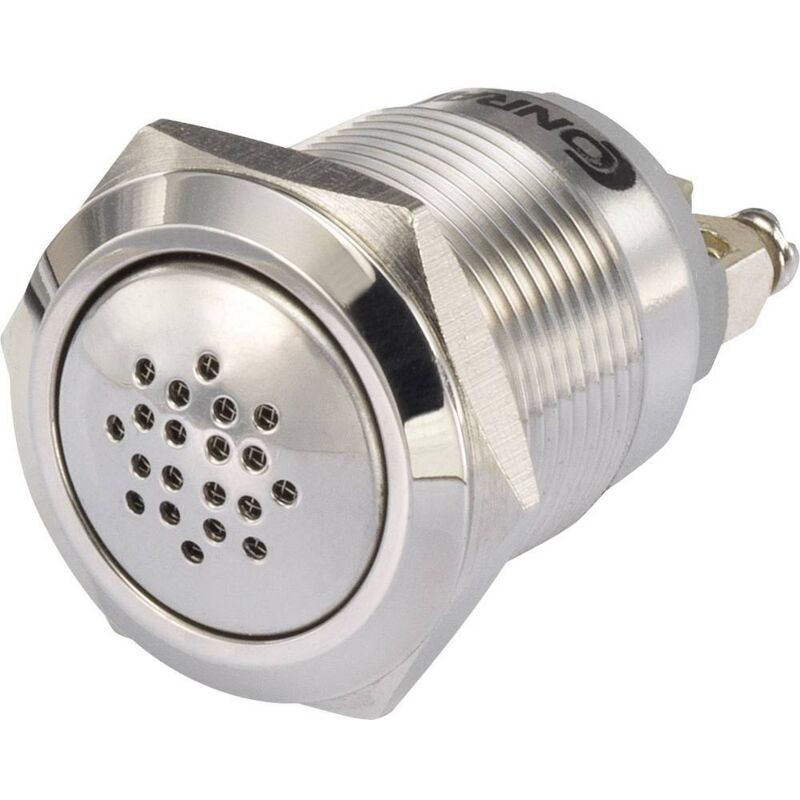 Signalgenerator Tru Components Gq16b-m/12v 1231432 85 Db 12 V/dc 16 Mm X 32,5 Mm 1 Stück
