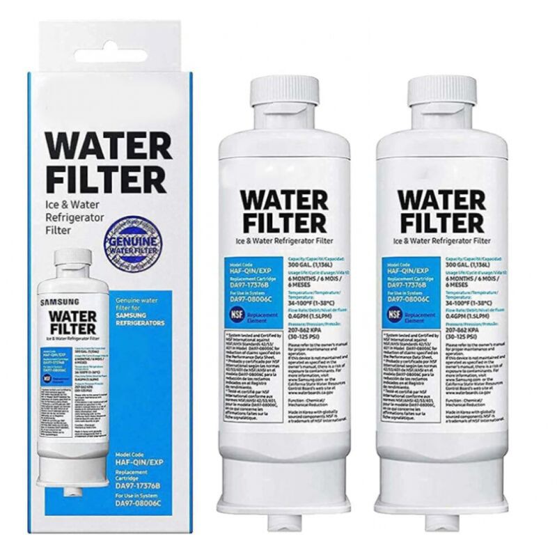 Sollbry Ersatz-wasserfilter Für Kühlschränke, Kompatibel Mit Samsung Da97-17376b Da97, 2er-pack