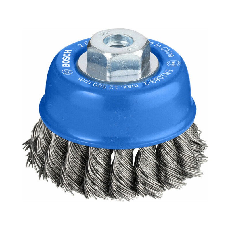 Pro Metall-topfbürste, Schwer, 75 X 0,50 Mm, Mit Gewinde - 2608622063