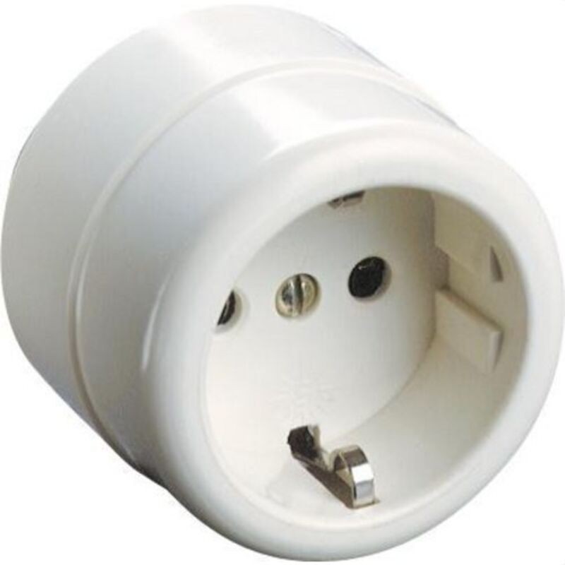 10/16a 250v Zweipolige Steckdose Mit Seitlichem Kontakt - 10/16a 250v Zweipolige Steckdose Mit Seitlichem Kontakt