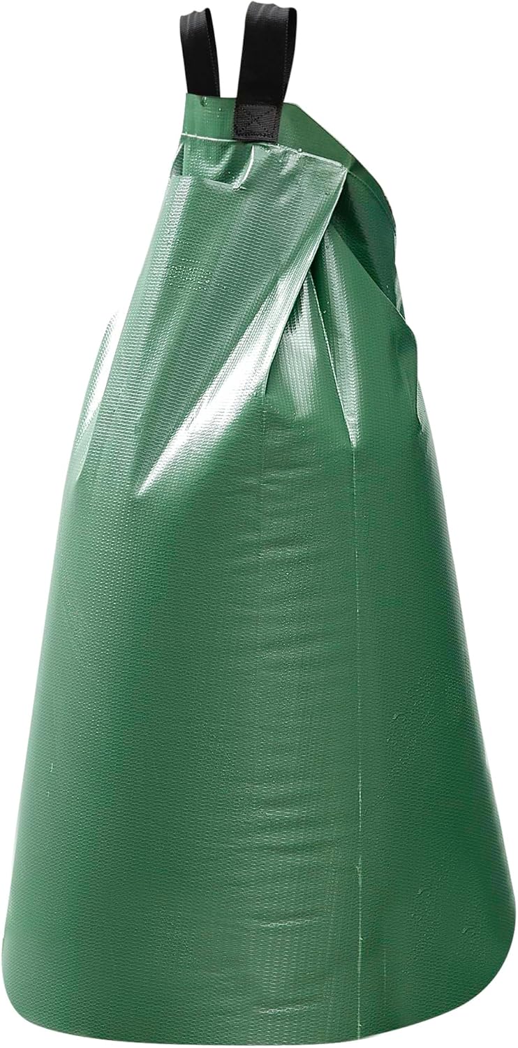 Baumbewässerungsbeutel - 1 Stück - Strapazierfähiges Pvc - Langsame Tropfbewässerung - Für Jungpflanzen - 56 Liter